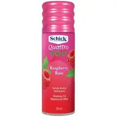 SCHICK - GEL AFT QUATTRO YOU RASPBERRY RAIN X 200ML