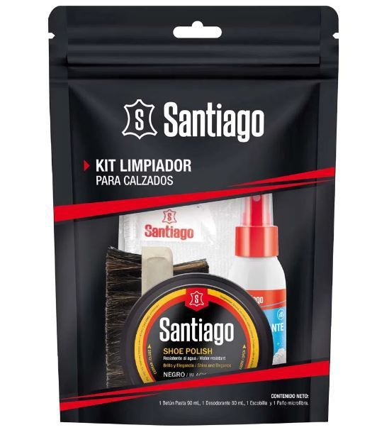 Kit Limpiador Zapatos Santiago