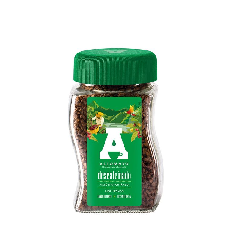Café Instantáneo Descafeinado Altomayo Envase 45 g