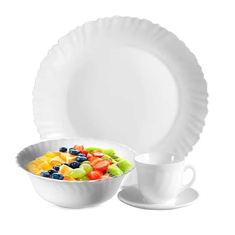 Juego de Vajilla Alpine Crest Blanco x 16 piezas
