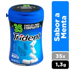 TRIDENT - Trident Botella Menta 45.5g