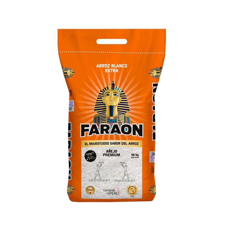 Arroz Faraón Extra Añejo Premium Bolsa 10 Kg