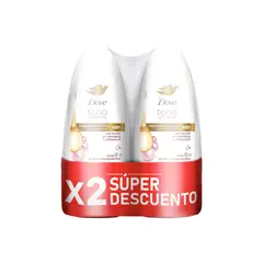 DOVE - Antitranspirante Roll On 48H Tono Uniforme 50mL x 2