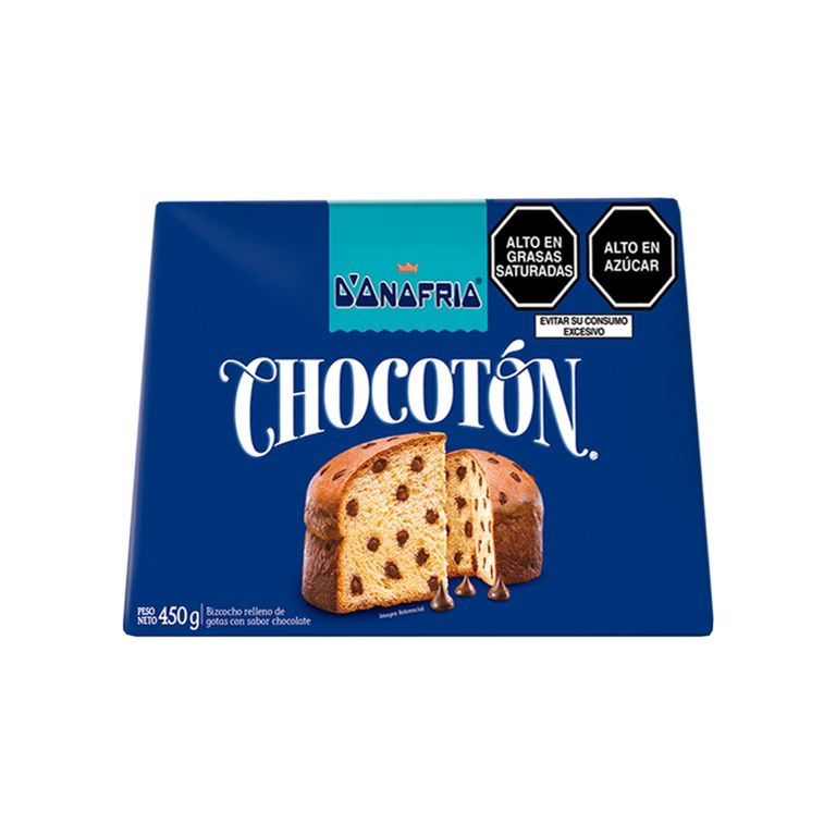 Bizcocho Donofrio Chocotón Chispas Chocolate Caja 450 g