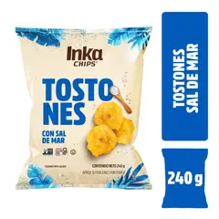 INKA CHIPS - Tostones Inka Chips Sal de Mar Bolsa 240 g