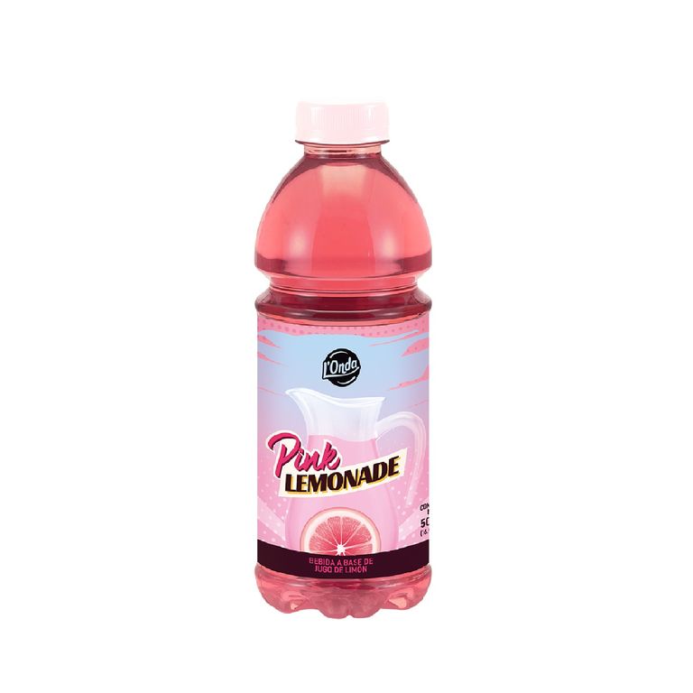 Bebida Londa Pink Lemonade Botella 500 mL