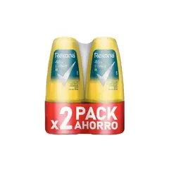 REXONA - Antitranspirante Roll On Rexona Men V8 Empaque 2 Und