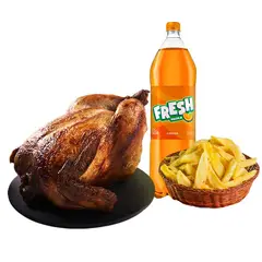 TOTTUS - Pollo + Papas + Cola Fresh Naranja 1.5 Lt
