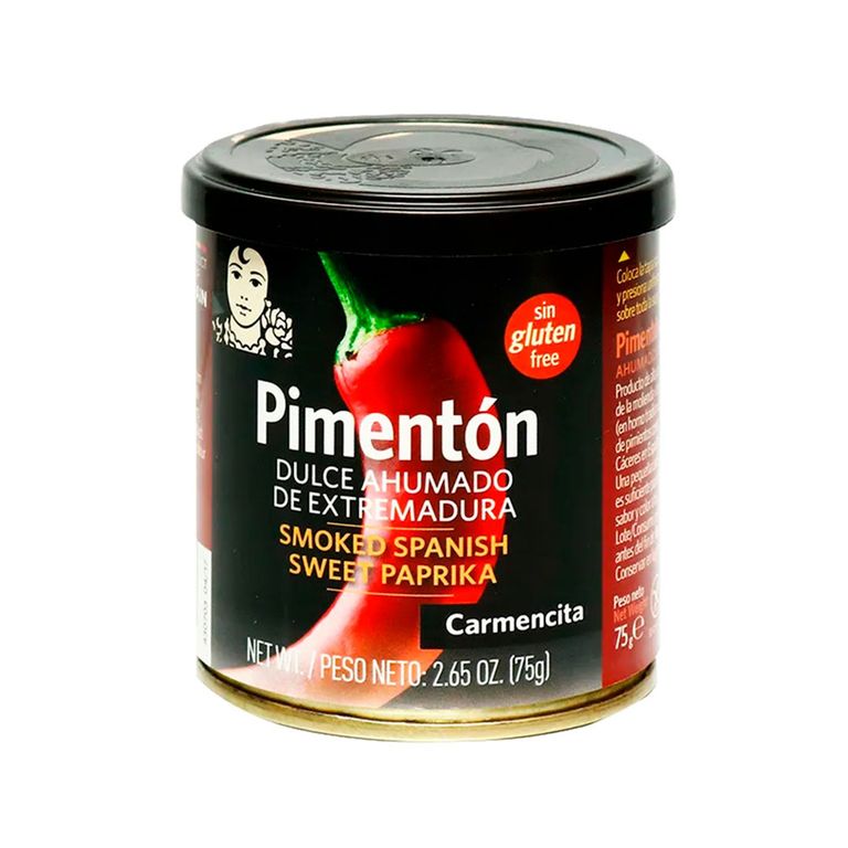 Pimentón Dulce Ahumado Carmencita Envase 75 g