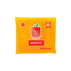 EL FRUTERO - Pulpa de Maracuyá Congelada El Frutero Bolsa 500 g