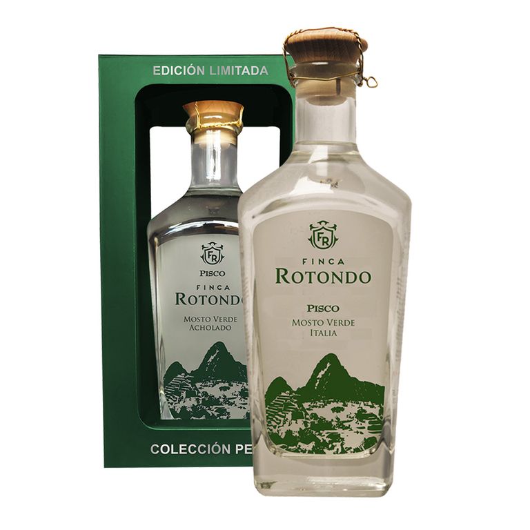 Pisco Mosto Verde Italia Finca Rotondo Botella 750 mL