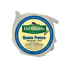 DEL ESTABLO - Queso Fresco Serrano Empaque 250 g