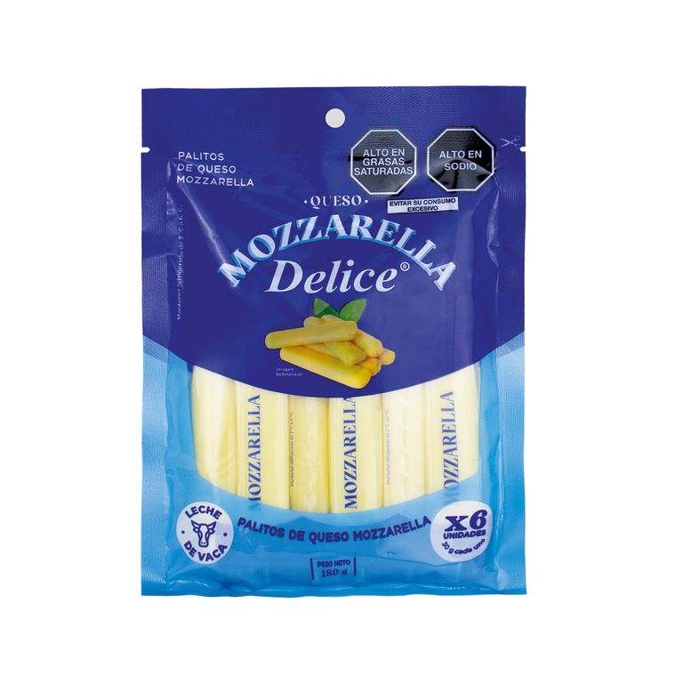Queso Mozzarella Stick Delice Empaque 180 g