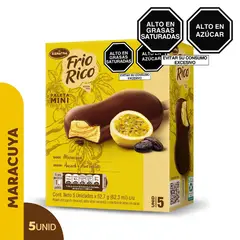 DONOFRIO - Helado Frío Rico Mini Maracuyá Multipack 5 Unidades
