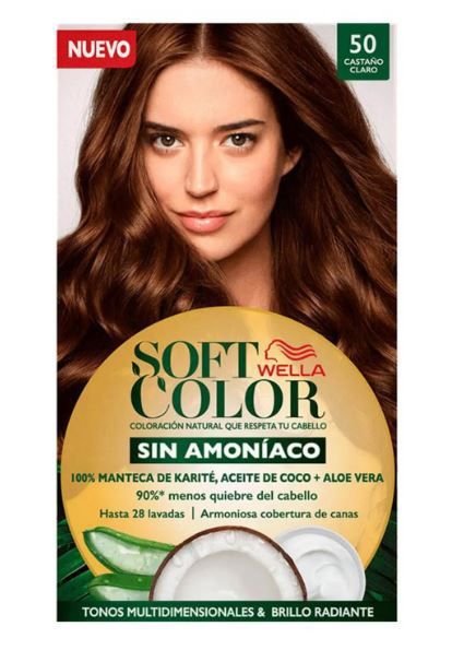 Tinte Soft Color Tono 50 Castaño Claro