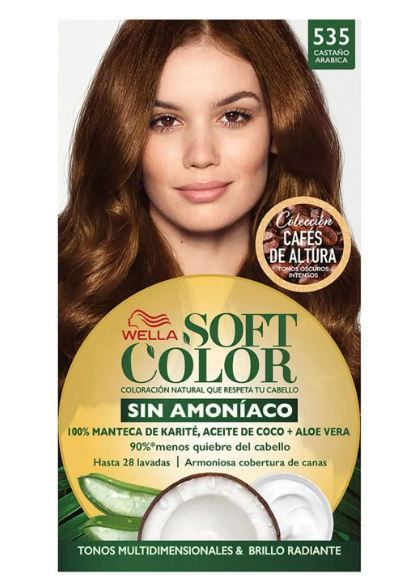 Tinte Soft Color Tono 535 Castaño Arábica