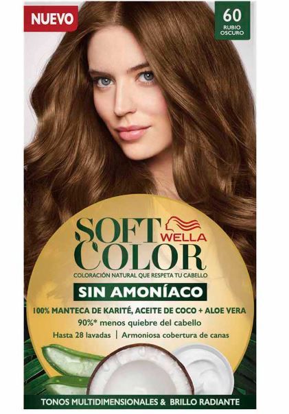 Tinte Soft Color Tono 60 Rubio Oscuro
