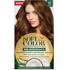 SOFT COLOR - Kit Tinte Capilar Soft Color Sin Amoniaco Tono 60 Rubio Oscuro