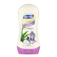 SAVITAL - Acondicionador Savital Hialurónico Sábila Envase 490 mL
