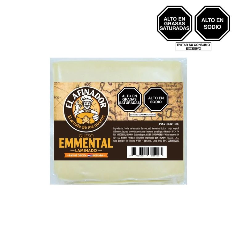 Queso Emmental El Afinador Empaque 180 g
