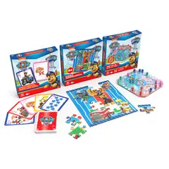 SPIN MASTER - Pack x3 Juegos de Mesa Paw Patrol