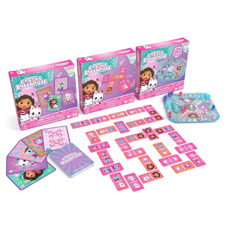 Pack x3 Juegos de Mesa Gabby's Dollhouse