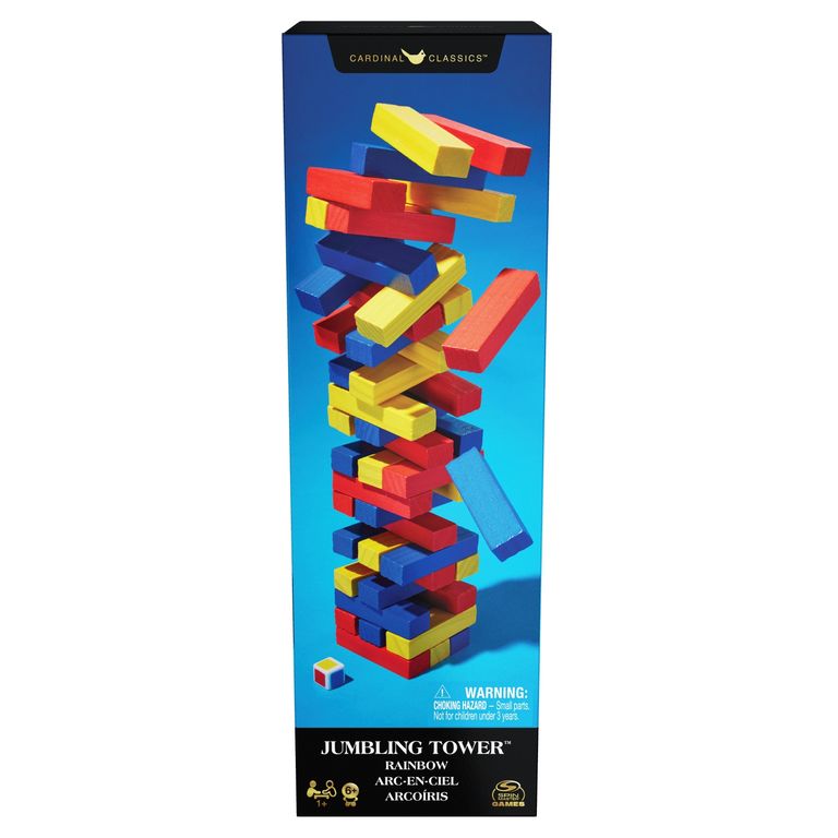 Juego Torre de Bloques Arcoiris