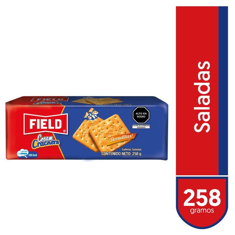 Galletas Saladas Field Cream Cracker Empaque 258 g