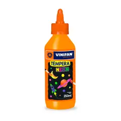 VINIFAN - VINIFAN TEMPERA 250 ML NARANJA NEON