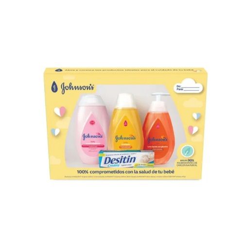 Estuche Johnsons Baby Pack 4 Piezas