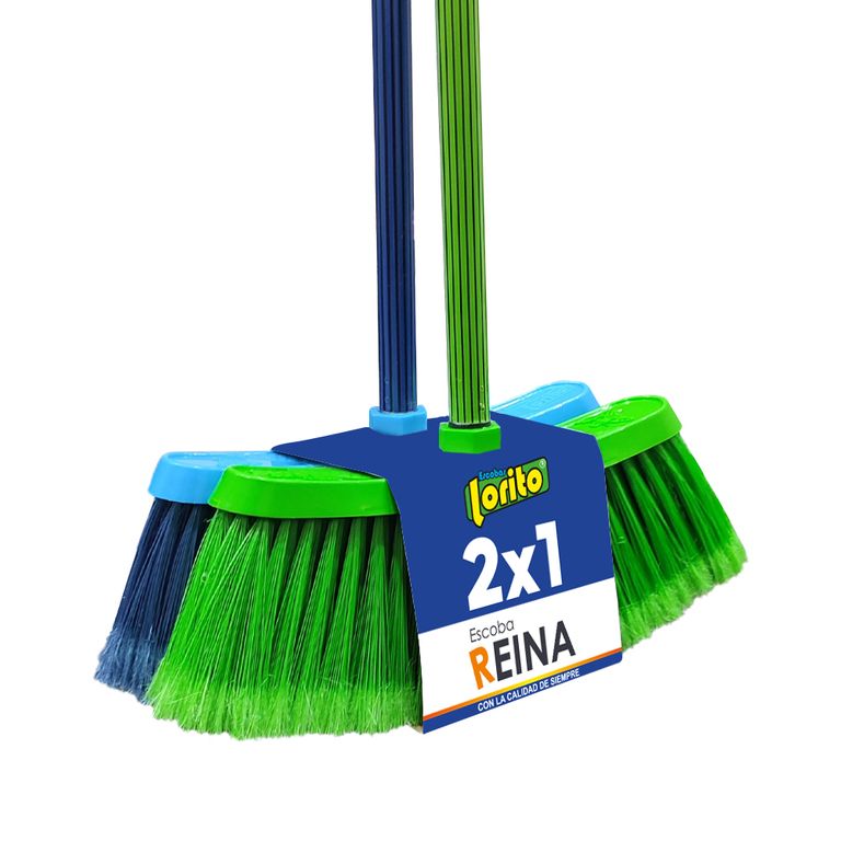 Escoba Reina Empaque 2 Und