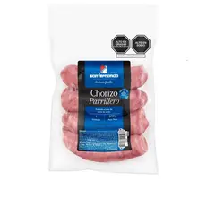 SAN FERNANDO - Chorizo Parrillero Fresco Empaque 400 g