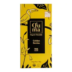 QUMA - Chocolate Aguaymanto 70% Cacao 70 g