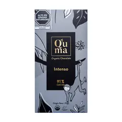 QUMA - Chocolate Quma Intenso 91% Cacao Envase 70 g