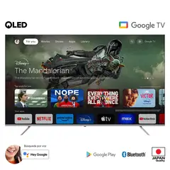 JVC - Televisor LED 86" JVC QLED Google TV