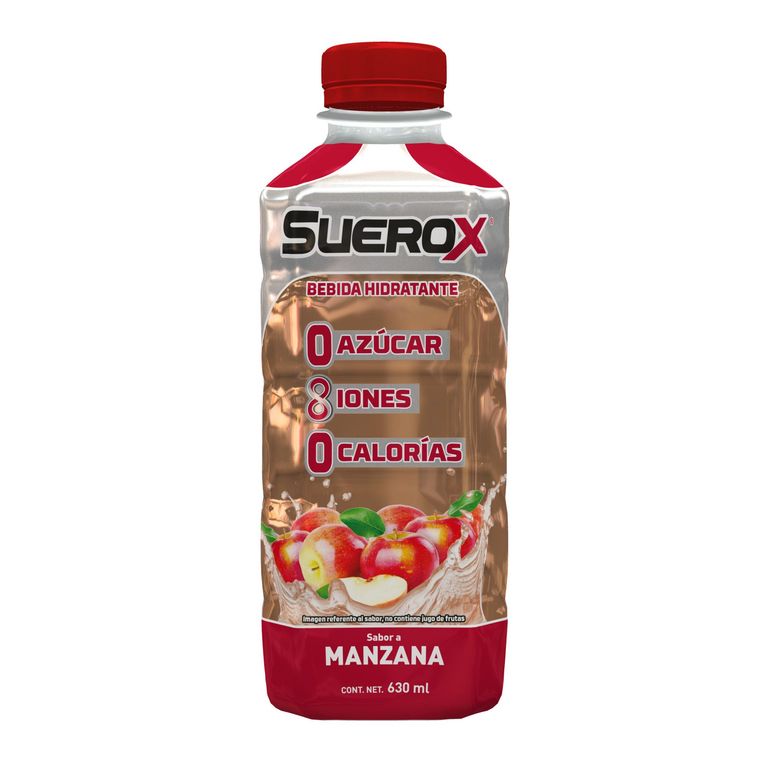 Bebida Rehidratante Suerox Manzana Botella 630 mL
