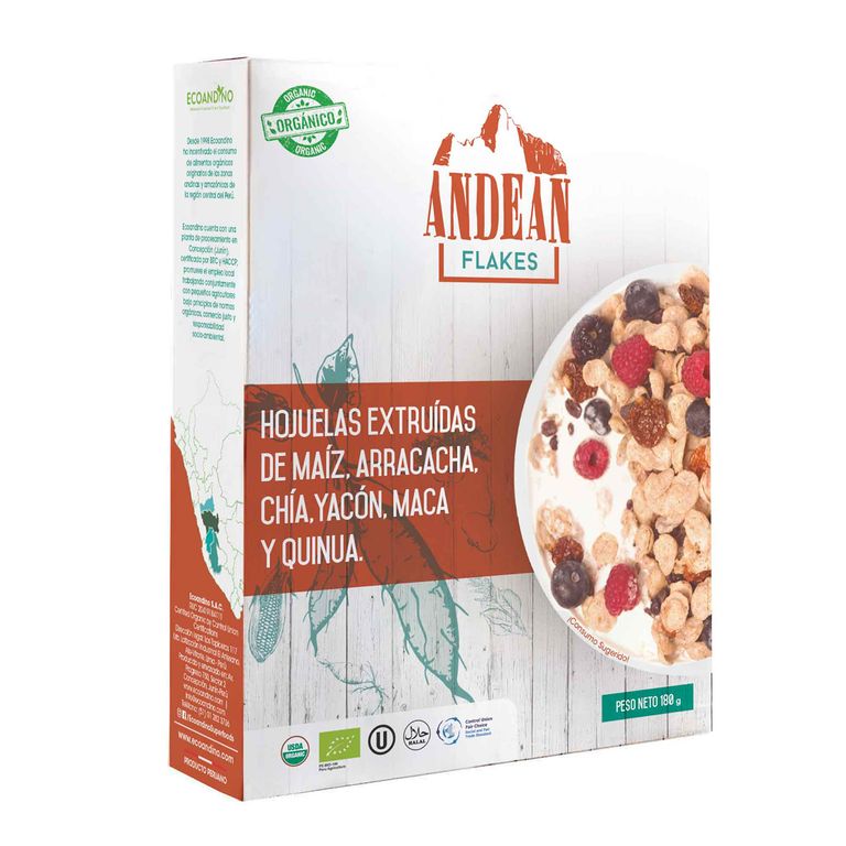 Cereal Andean Flakes Ecoandino Caja 160 g