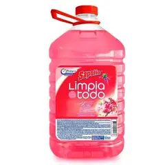 SAPOLIO - Limpiatodo Antibacterial Floral Botella 4.9 L