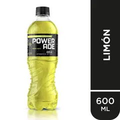 POWERADE - Rehidratante Powerade Limón Botella 600 mL