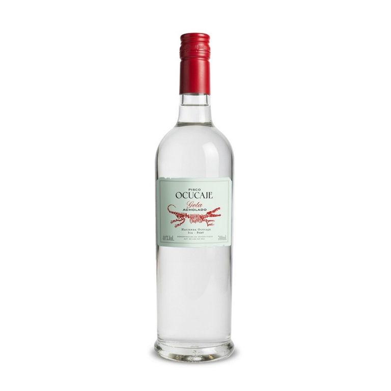 Pisco Acholado Ocucaje Gota Botella 700 mL