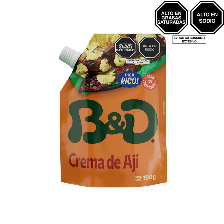 Crema de Ají B&D Doypack 190 g