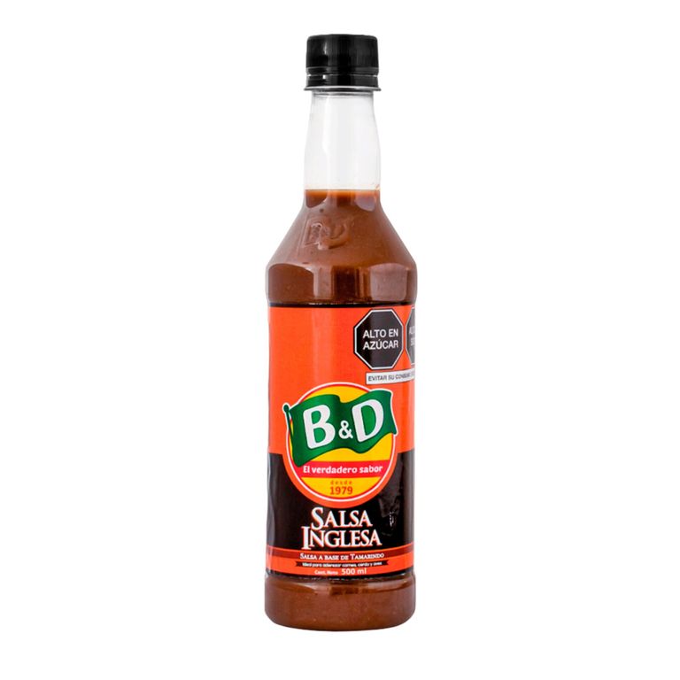 Salsa Inglesa B&D Botella 500 mL