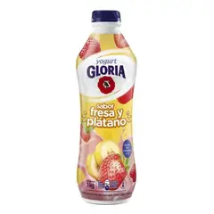 GLORIA - Gloria Yog Parc Desc 1Kg Fresa C Platano