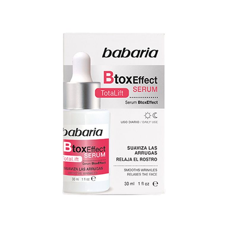Sérum Facial Babaria Efecto Botox Envase 30 mL