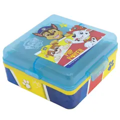 Paw Patrol - Porta Sandwich Cuadrado Multicompartimiento