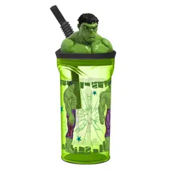 Avengers - Vaso Figurita 3D 360 mL Hulk