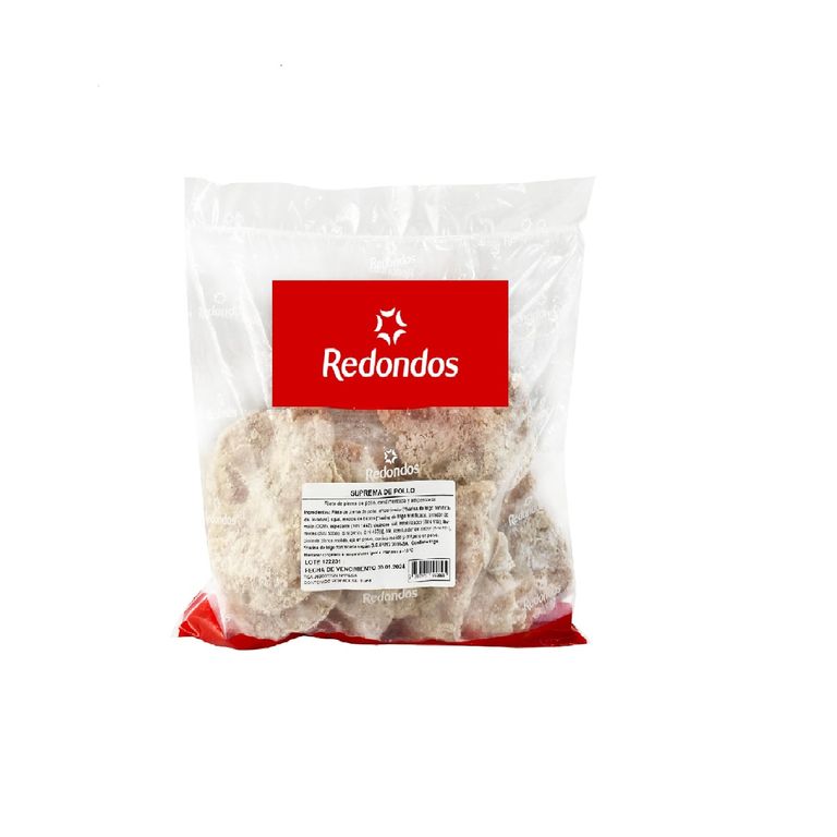 Suprema de Pollo Redondos Bolsa 1 Kg