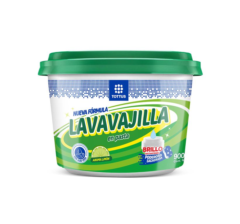 Lavavajila en Pasta Tottus Envase 900 g