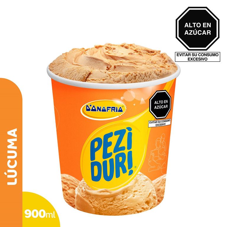 Helado Donofrio Peziduri Lúcuma Pote 900 mL