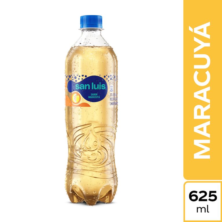 Agua San Luis con Gas Maracuyá Sixpack Botella 625 mL